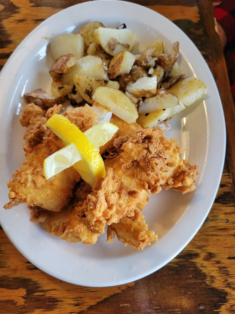 Cod and American Fries