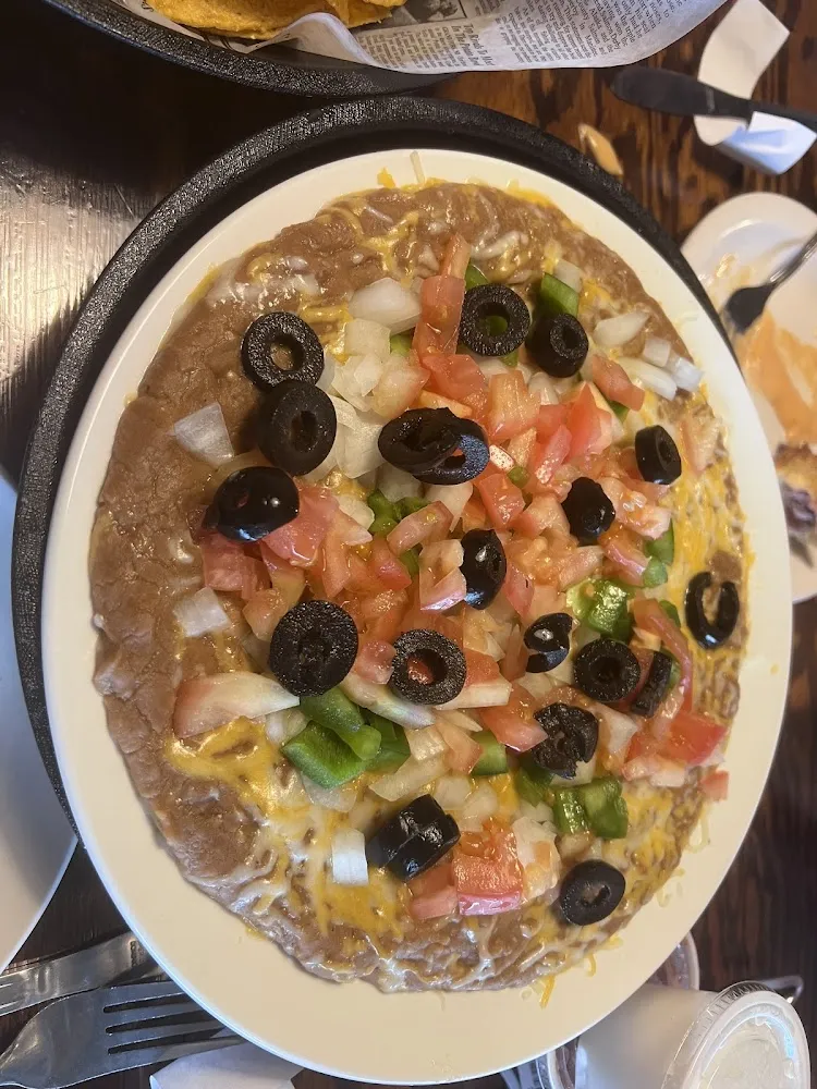 Refried Bean Nachos